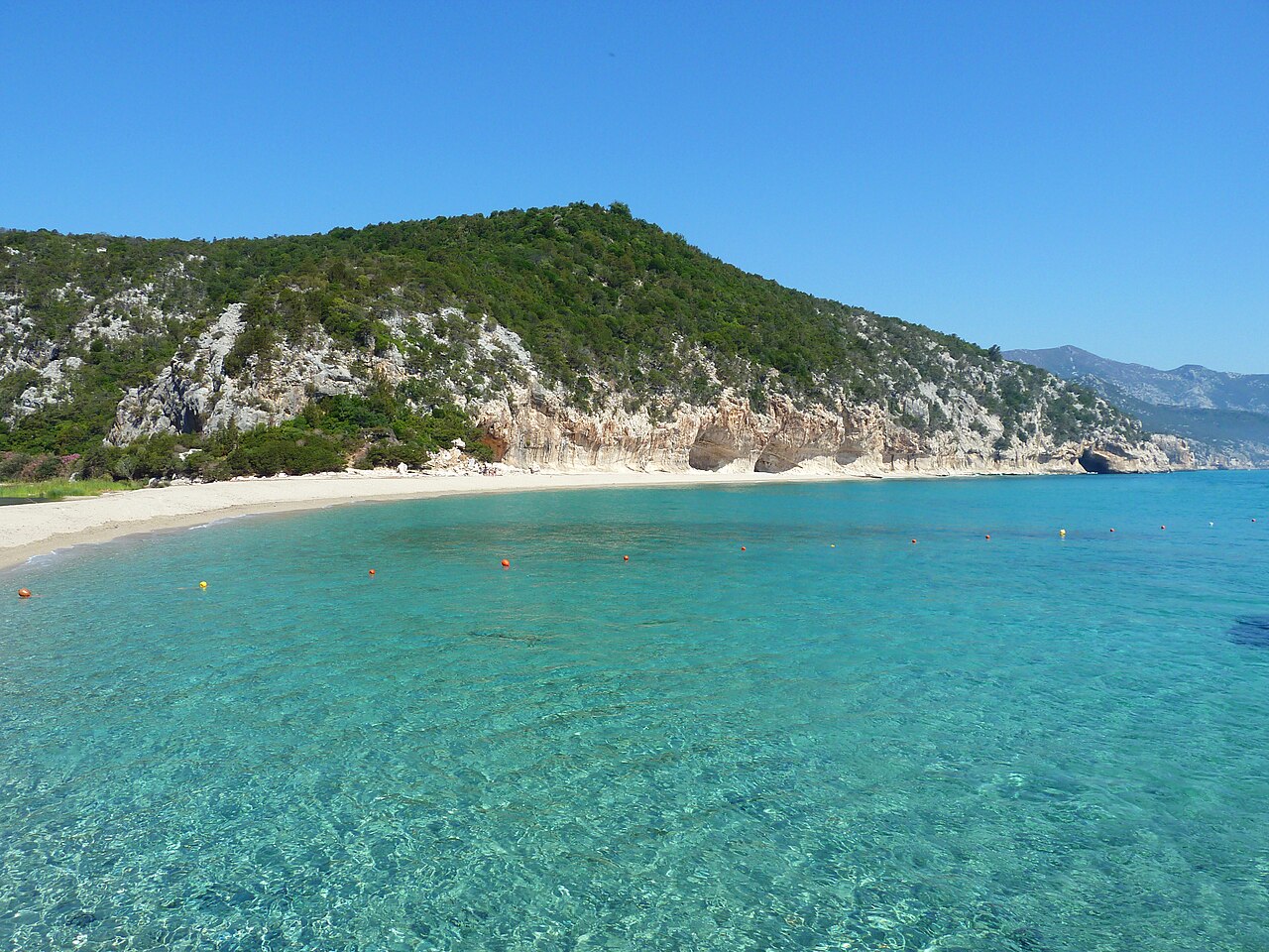 Cala Luna, alla foce della Codula di Luna